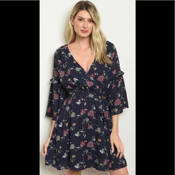 Jessica Floral Dress - Picture 2 of 4